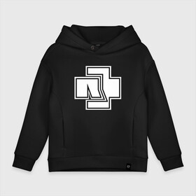 Детское худи Oversize хлопок с принтом RAMMSTEIN в городе Новоалтайск, френч-терри — 70% хлопок, 30% полиэстер. Мягкий теплый начес внутри —100% хлопок | боковые карманы, эластичные манжеты и нижняя кромка, капюшон на магнитной кнопке | metallica | music | rammstein | rock | металл | металлика | музыка | раммштайн | рок | рок группа