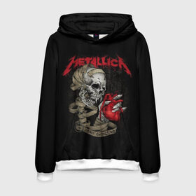 Мужская толстовка 3D с принтом Metallica в городе Новоалтайск, 100% полиэстер | двухслойный капюшон со шнурком для регулировки, мягкие манжеты на рукавах и по низу толстовки, спереди карман-кенгуру с мягким внутренним слоем. | album | black | concert | heavy | kirk | metal | metallica | music | rock | tolls | джеймс хэтфилд | кирк хэмметт | клифф бёртон | ларс ульрих | метал | металлика | трэш
