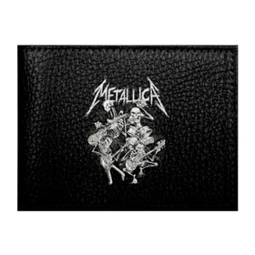 Обложка для студенческого билета с принтом Metallica в городе Новоалтайск, натуральная кожа | Размер: 11*8 см; Печать на всей внешней стороне | Тематика изображения на принте: album | black | concert | heavy | kirk | metal | metallica | music | rock | tolls | джеймс хэтфилд | кирк хэмметт | клифф бёртон | ларс ульрих | метал | металлика | трэш