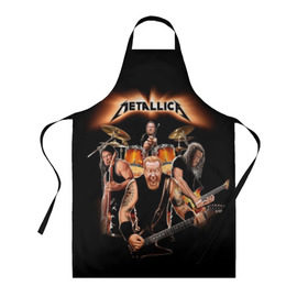 Фартук 3D с принтом Metallica в городе Новоалтайск, 100% полиэстер | общий размер — 65 х 85 см, ширина нагрудника — 26 см, горловина — 53 см, длина завязок — 54 см, общий обхват в поясе — 173 см. Принт на завязках и на горловине наносится с двух сторон, на основной части фартука — только с внешней стороны | album | black | concert | heavy | kirk | metal | metallica | music | rock | tolls | джеймс хэтфилд | кирк хэмметт | клифф бёртон | ларс ульрих | метал | металлика | трэш
