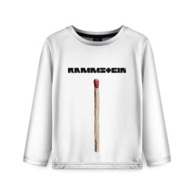 Детский лонгслив 3D с принтом Rammstein. Radio в городе Новоалтайск, 100% полиэстер | длинные рукава, круглый вырез горловины, полуприлегающий силуэт
 | kruspe | lindemann | metal | oliver | rammstein | richard | riedel | rock | till | кристиан | круспе | линдеманн | лоренц | метал | оливер | рамштайн | ридель | рихард | рок | тилль