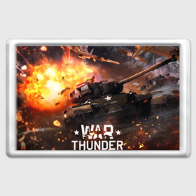 Магнит 45*70 с принтом war thunder в городе Новоалтайск, Пластик | Размер: 78*52 мм; Размер печати: 70*45 | Тематика изображения на принте: war thunder | war thunder 2019 | war thunder лучшие | war thunder самолеты | war thunder танки | вар тандер | игра war thunder | купить футболку war thunder | футболки war thunder