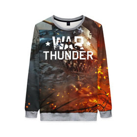 Женский свитшот 3D с принтом war thunder (ник на спине) в городе Новоалтайск, 100% полиэстер с мягким внутренним слоем | круглый вырез горловины, мягкая резинка на манжетах и поясе, свободная посадка по фигуре | war thunder | war thunder 2019 | war thunder лучшие | war thunder самолеты | war thunder танки | вар тандер | игра war thunder | купить футболку war thunder | футболки war thunder