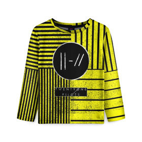 Детский лонгслив 3D с принтом Twenty One Pilots 19 в городе Новоалтайск, 100% полиэстер | длинные рукава, круглый вырез горловины, полуприлегающий силуэт
 | 