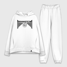 Женский костюм хлопок Oversize с принтом Rammstein в городе Новоалтайск,  |  | mutter | rammstein | ramstein | группа | кристоф шнайдер | лоренц | метал | немецкая | оливер ридель | пауль ландерс | раммштайн | рамштайн | рихард круспе | рок | тилль линдеманн