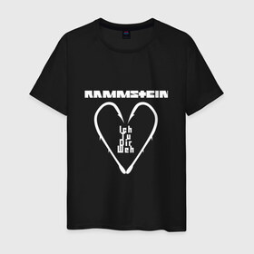 Мужская футболка хлопок с принтом Rammstein в городе Новоалтайск, 100% хлопок | прямой крой, круглый вырез горловины, длина до линии бедер, слегка спущенное плечо. | rammstein | rock | атрибутика | боль | группа | линдеманн | любовь | мерч | музыка | музыкант | немецкий | певец | раммштайн | рамштайн | рок | рок группа | рок музыка | рокер | сердце | тилль линдеманн