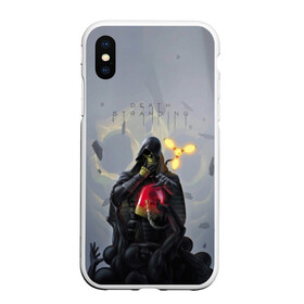 Чехол для iPhone XS Max матовый с принтом Bridges в городе Новоалтайск, Силикон | Область печати: задняя сторона чехла, без боковых панелей | cliff | deadman | death stranding | fragile | hideo kojima | mads mikkelsen | norman reedus | sam | дельторо | дэдмен | коджима | кодзима | мадс миккельсен | норман ридус | сэм | хидео