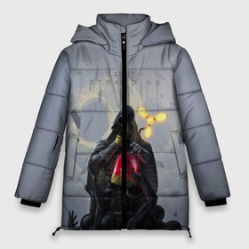 Женская зимняя куртка 3D с принтом Bridges в городе Новоалтайск, верх — 100% полиэстер; подкладка — 100% полиэстер; утеплитель — 100% полиэстер | длина ниже бедра, силуэт Оверсайз. Есть воротник-стойка, отстегивающийся капюшон и ветрозащитная планка. 

Боковые карманы с листочкой на кнопках и внутренний карман на молнии | cliff | deadman | death stranding | fragile | hideo kojima | mads mikkelsen | norman reedus | sam | дельторо | дэдмен | коджима | кодзима | мадс миккельсен | норман ридус | сэм | хидео