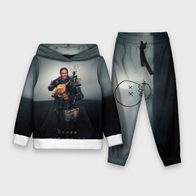 Детский костюм 3D (с толстовкой) с принтом DS в городе Новоалтайск,  |  | cliff | deadman | death stranding | fragile | hideo kojima | mads mikkelsen | norman reedus | sam | дельторо | дэдмен | коджима | кодзима | мадс миккельсен | норман ридус | сэм | хидео