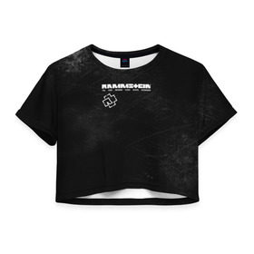 Женская футболка Cropp-top с принтом Rammstein в городе Новоалтайск, 100% полиэстер | круглая горловина, длина футболки до линии талии, рукава с отворотами | mutter | rammstein | ramstein | группа | кристоф шнайдер | лоренц | метал | немецкая | оливер ридель | пауль ландерс | раммштайн | рамштайн | рихард круспе | рок | тилль линдеманн