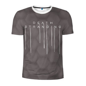 Мужская футболка 3D спортивная с принтом Death Stranding в городе Новоалтайск, 100% полиэстер с улучшенными характеристиками | приталенный силуэт, круглая горловина, широкие плечи, сужается к линии бедра | cliff | deadman | death stranding | fragile | hideo kojima | mads mikkelsen | norman reedus | sam | дельторо | дэдмен | коджима | кодзима | мадс миккельсен | норман ридус | сэм | хидео
