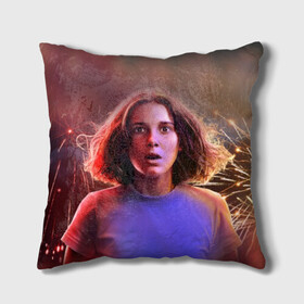 Подушка 3D с принтом STRANGER THINGS в городе Новоалтайск, наволочка – 100% полиэстер, наполнитель – холлофайбер (легкий наполнитель, не вызывает аллергию). | состоит из подушки и наволочки. Наволочка на молнии, легко снимается для стирки | Тематика изображения на принте: 011 | eggo | eleven | friends don t lie | netflix | season 3 | stranger things | демогоргон | нетфликс | одиннадцатая | очень странные дела | сезон 3 | сериалы