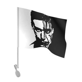 Флаг для автомобиля с принтом Rammstein в городе Новоалтайск, 100% полиэстер | Размер: 30*21 см | rammstein | till lindemann | берлин | германия | металл | музыка | рамштайн | тилль линдеманн