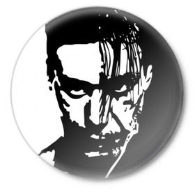 Значок с принтом Rammstein в городе Новоалтайск,  металл | круглая форма, металлическая застежка в виде булавки | Тематика изображения на принте: rammstein | till lindemann | берлин | германия | металл | музыка | рамштайн | тилль линдеманн