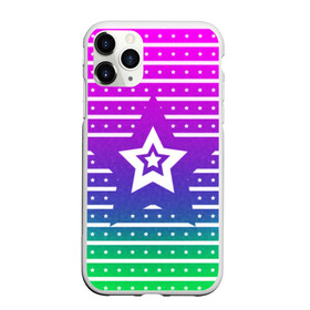 Чехол для iPhone 11 Pro Max матовый с принтом Звезда в городе Новоалтайск, Силикон |  | star | stars | звезда | звёздочки | звёзды | красочная | линии | полосы | редактируемая | стар | старс | цветная | яркая
