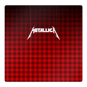 Магнитный плакат 3Х3 с принтом METALLICA в городе Новоалтайск, Полимерный материал с магнитным слоем | 9 деталей размером 9*9 см | matters metallica | music | nothing else | rock | trash metal | группа | музыка | музыканты | рок | трэш металл