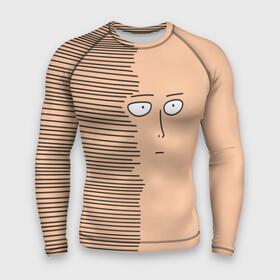 Мужской рашгард 3D с принтом Сайтама в городе Новоалтайск,  |  | one punch man | saitama | аниме | ванпанчмен | сайтама