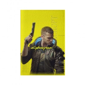 Обложка для паспорта матовая кожа с принтом CYBERPUNK 2077 в городе Новоалтайск, натуральная матовая кожа | размер 19,3 х 13,7 см; прозрачные пластиковые крепления | Тематика изображения на принте: 2019 | cd project red | cyberpunk 2077 | future | hack | maels | militech | night city | quadra | samurai | sci fi | trauma team | v | ви | киберпанк 2077 | логотип | роботы | самураи | фантастика