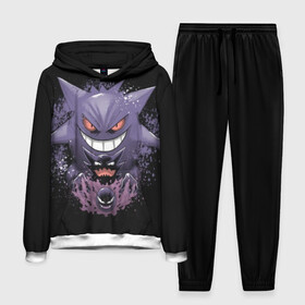 Мужской костюм 3D (с толстовкой) с принтом Pokemon Gengar Rubber в городе Новоалтайск,  |  | Тематика изображения на принте: battle | drawing | entei | go | legendary | lugia | metagross | nintendo | pikachu | pokemon | raikou | squirtle | zapdos | брок | бульбазавр | мисти | монстр | пикачу | покемон | эш