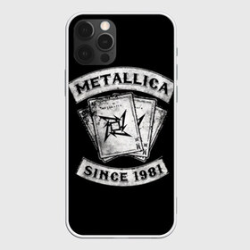 Чехол для iPhone 12 Pro Max с принтом Metallica в городе Новоалтайск, Силикон |  | Тематика изображения на принте: album | black | concert | heavy | kirk | metal | metallica | music | rock | tolls | джеймс хэтфилд | кирк хэмметт | клифф бёртон | ларс ульрих | метал | металлика | трэш