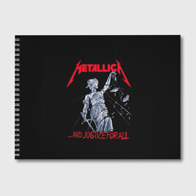 Альбом для рисования с принтом Metallica в городе Новоалтайск, 100% бумага
 | матовая бумага, плотность 200 мг. | Тематика изображения на принте: album | black | concert | heavy | kirk | metal | metallica | music | rock | tolls | джеймс хэтфилд | кирк хэмметт | клифф бёртон | ларс ульрих | метал | металлика | трэш