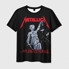 Мужская футболка 3D с принтом Metallica в городе Новоалтайск, 100% полиэфир | прямой крой, круглый вырез горловины, длина до линии бедер | album | black | concert | heavy | kirk | metal | metallica | music | rock | tolls | джеймс хэтфилд | кирк хэмметт | клифф бёртон | ларс ульрих | метал | металлика | трэш