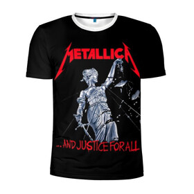 Мужская футболка 3D спортивная с принтом Metallica в городе Новоалтайск, 100% полиэстер с улучшенными характеристиками | приталенный силуэт, круглая горловина, широкие плечи, сужается к линии бедра | album | black | concert | heavy | kirk | metal | metallica | music | rock | tolls | джеймс хэтфилд | кирк хэмметт | клифф бёртон | ларс ульрих | метал | металлика | трэш
