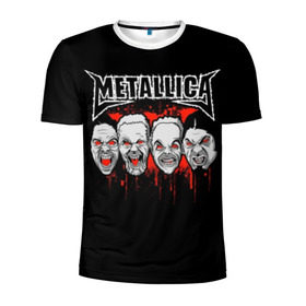Мужская футболка 3D спортивная с принтом Metallica в городе Новоалтайск, 100% полиэстер с улучшенными характеристиками | приталенный силуэт, круглая горловина, широкие плечи, сужается к линии бедра | album | black | concert | heavy | kirk | metal | metallica | music | rock | tolls | джеймс хэтфилд | кирк хэмметт | клифф бёртон | ларс ульрих | метал | металлика | трэш