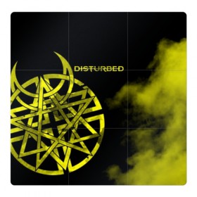 Магнитный плакат 3Х3 с принтом Disturbed в городе Новоалтайск, Полимерный материал с магнитным слоем | 9 деталей размером 9*9 см | disturbed | альтернативный | встревоженные | группа | джон мойер | дистербд | дистербед | дэвид дрейман | дэн дониган | майк венгрен | метал | нюметал | рок | хеви | хевиметал