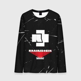 Мужской лонгслив 3D с принтом RAMMSTEIN в городе Новоалтайск, 100% полиэстер | длинные рукава, круглый вырез горловины, полуприлегающий силуэт | Тематика изображения на принте: du hast | mein herz | rammstein | rammstein rock | ramstein | группа rammstein | концерт рамштайн | рамштайн | рамштайн дойчланд | тилль линдеманн | у хаст