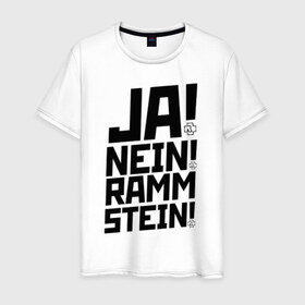 Мужская футболка хлопок с принтом RAMMSTEIN в городе Новоалтайск, 100% хлопок | прямой крой, круглый вырез горловины, длина до линии бедер, слегка спущенное плечо. | du hast | mein herz | rammstein | rammstein rock | ramstein | группа rammstein | концерт рамштайн | рамштайн | рамштайн дойчланд | тилль линдеманн | у хаст