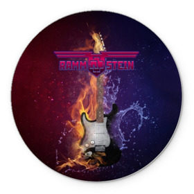 Коврик для мышки круглый с принтом Rammstein в городе Новоалтайск, резина и полиэстер | круглая форма, изображение наносится на всю лицевую часть | du hast | heavy | herzeleid | metal | mutter | rammstein | reise | rosenrot | sehnsucht | till lindemann | группа | метал | рамштайн | рок | тилль линдеманн | хард