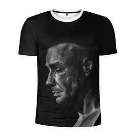 Мужская футболка 3D спортивная с принтом Rammstein Till Lindemann в городе Новоалтайск, 100% полиэстер с улучшенными характеристиками | приталенный силуэт, круглая горловина, широкие плечи, сужается к линии бедра | rammstein | till lindemann | рамштайн | рок | тилль линдеманн | тиль