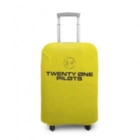 Чехол для чемодана 3D с принтом TWENTY ONE PILOTS в городе Новоалтайск, 86% полиэфир, 14% спандекс | двустороннее нанесение принта, прорези для ручек и колес | regional at best | twenty one pilots | американский дуэт | музыка | песни | рок | твенти | твенти ван пайлотс | твенти ван пилот | твенти ван пилотс