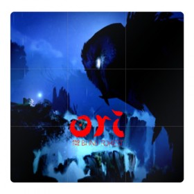 Магнитный плакат 3Х3 с принтом ORI BLIND FOREST в городе Новоалтайск, Полимерный материал с магнитным слоем | 9 деталей размером 9*9 см | game | microsoft | moon studios | ori | ori and the will of the wisps | игры
