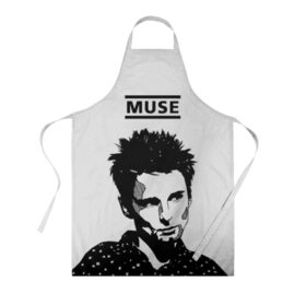 Фартук 3D с принтом Muse в городе Новоалтайск, 100% полиэстер | общий размер — 65 х 85 см, ширина нагрудника — 26 см, горловина — 53 см, длина завязок — 54 см, общий обхват в поясе — 173 см. Принт на завязках и на горловине наносится с двух сторон, на основной части фартука — только с внешней стороны | alternative | british | men | muse | music | progressive | rock | rock band | space rock | symphonic | three | trio | uk | альтернативный | британская | великобритания | до | крис уолстенхолм | мужчины | муза | музыка | мэттью беллами
