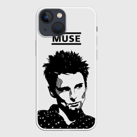 Чехол для iPhone 13 mini с принтом Muse в городе Новоалтайск,  |  | alternative | british | men | muse | music | progressive | rock | rock band | space rock | symphonic | three | trio | uk | альтернативный | британская | великобритания | до | крис уолстенхолм | мужчины | муза | музыка | мэттью беллами