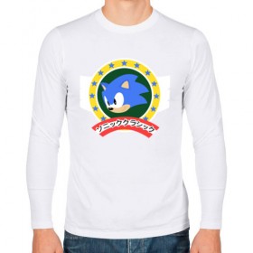 Мужской лонгслив хлопок с принтом SONIC JAPAN в городе Новоалтайск, 100% хлопок |  | hedgehog | metal sonic | silver | silver the hedgehog | sonic | sonic boom | sonic the hedgehog | ёж сонник | игры | соник | фильмы