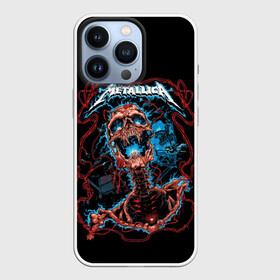 Чехол для iPhone 13 Pro с принтом Metallica в городе Новоалтайск,  |  | Тематика изображения на принте: metallica | rock | арт | гитара | кости | металл | металлика | музыка | рок | череп