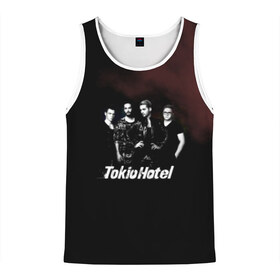 Мужская майка 3D с принтом Tokio Hotel в городе Новоалтайск, 100% полиэстер | круглая горловина, приталенный силуэт, длина до линии бедра. Пройма и горловина окантованы тонкой бейкой | hotel | island | tokio | tokio hotel | альтернативный | билл каулитц | георг листинг | группа | густав шефер | отель | пауэр | поп | рок | синти | синтипоп | токийский | токио | том каулитц | хотель