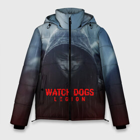 Мужская зимняя куртка 3D с принтом WATCH DOGS LEGION в городе Новоалтайск, верх — 100% полиэстер; подкладка — 100% полиэстер; утеплитель — 100% полиэстер | длина ниже бедра, свободный силуэт Оверсайз. Есть воротник-стойка, отстегивающийся капюшон и ветрозащитная планка. 

Боковые карманы с листочкой на кнопках и внутренний карман на молнии. | action | ct os | ded sec | fox | game | hacker | legion | watch dogs | watch dogs 2 | watch dogs legion | знак лиса | игра | компьютерная игра | легион | хакер
