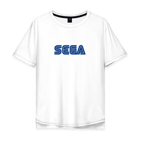 Мужская футболка хлопок Oversize с принтом SEGA в городе Новоалтайск, 100% хлопок | свободный крой, круглый ворот, “спинка” длиннее передней части | hedgehog | metal sonic | silver | silver the hedgehog | sonic | sonic boom | sonic the hedgehog | ёж сонник | игры | соник | фильмы