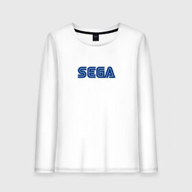 Женский лонгслив хлопок с принтом SEGA в городе Новоалтайск, 100% хлопок |  | hedgehog | metal sonic | silver | silver the hedgehog | sonic | sonic boom | sonic the hedgehog | ёж сонник | игры | соник | фильмы