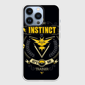 Чехол для iPhone 13 Pro с принтом Pokemon Team Instinct в городе Новоалтайск,  |  | Тематика изображения на принте: battle | drawing | entei | go | legendary | lugia | metagross | nintendo | pikachu | pokemon | raikou | squirtle | zapdos | брок | бульбазавр | мисти | монстр | пикачу | покемон | эш