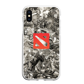 Чехол для iPhone XS Max матовый с принтом Dota 2 в городе Новоалтайск, Силикон | Область печати: задняя сторона чехла, без боковых панелей | 2 | ancients | arena | battle | defense | dire | dota | gamer | moba | multiplayer | of | online | radiant | the | valve | warcraft | вальв | варкрафт | древних | игра | крепость | оборона