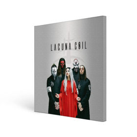 Холст квадратный с принтом Lacuna Coil в городе Новоалтайск, 100% ПВХ |  | alternative | cristina scabbia | epic metal | goth | gothic | lacuna | lacuna coil | melodic metal | metal | nu metal | rock | готик рок | готика | готический рок | метал