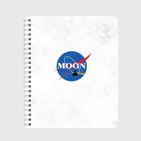 Тетрадь с принтом Moon Pink Floyd в городе Новоалтайск, 100% бумага | 48 листов, плотность листов — 60 г/м2, плотность картонной обложки — 250 г/м2. Листы скреплены сбоку удобной пружинной спиралью. Уголки страниц и обложки скругленные. Цвет линий — светло-серый
 | pink floyd | pinkfloyd | арт | артрок | группа | дэвид гилмор | пинк флойд | пинкфлойд | прогрессивный | психоделический | рок | сид барретт | симфонический | спэйс | эйсид | экспериментальный