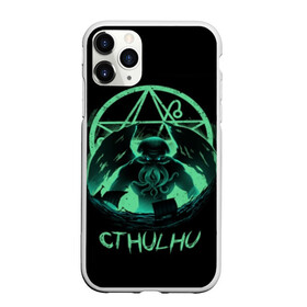 Чехол для iPhone 11 Pro матовый с принтом Rise of Cthulhu в городе Новоалтайск, Силикон |  | call of cthulhu | cthulhu | lovecraft | valaybalalay | валайбалалай | зов | ктулху | лавкрафт | мистика | монстры | ужасы | фэнтези | хоррор