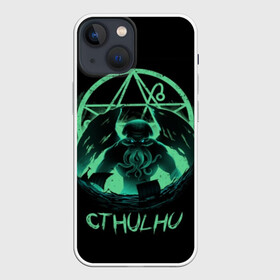 Чехол для iPhone 13 mini с принтом Rise of Cthulhu в городе Новоалтайск,  |  | call of cthulhu | cthulhu | lovecraft | valaybalalay | валайбалалай | зов | ктулху | лавкрафт | мистика | монстры | ужасы | фэнтези | хоррор