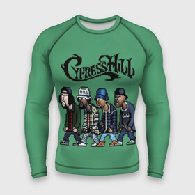 Мужской рашгард 3D с принтом Cypress Hill в городе Новоалтайск,  |  | b real | cypress hill | dj muggs | eric bobo | sen dog | альтернативный рэп | американская | гангста рэп | кипарисовый | лос анджелес | музыка | ню метал | рэп метал | рэп рок | рэпкор | сен дог | сша | хип хоп